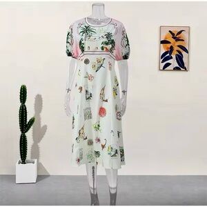 Unbranded Sunset cartoon dress